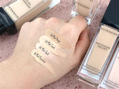 givenchy foundation colours|High End Foundation: Matte & Glowy Foundation .